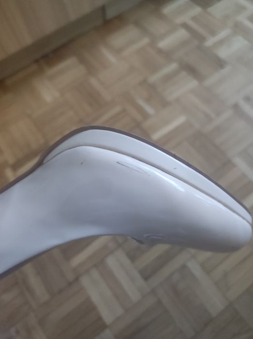 Buty, szpilki beżowe, rozmiar 38