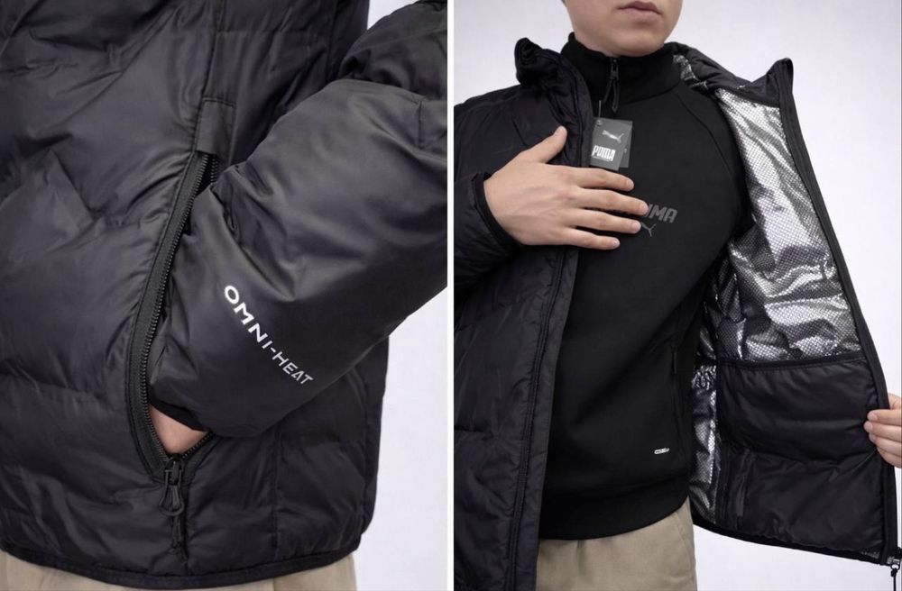 Чоловіча куртка Columbia Omni Heat весна чорна L XL XXL 3XL .