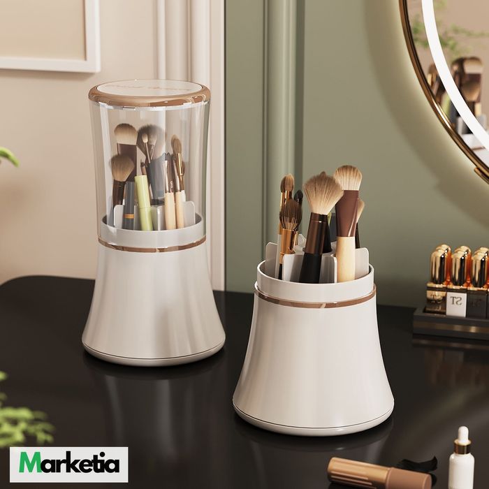 Ekskluzywny ZESTAW organizery kosmetyczne VERKAM szkatułki i kufery