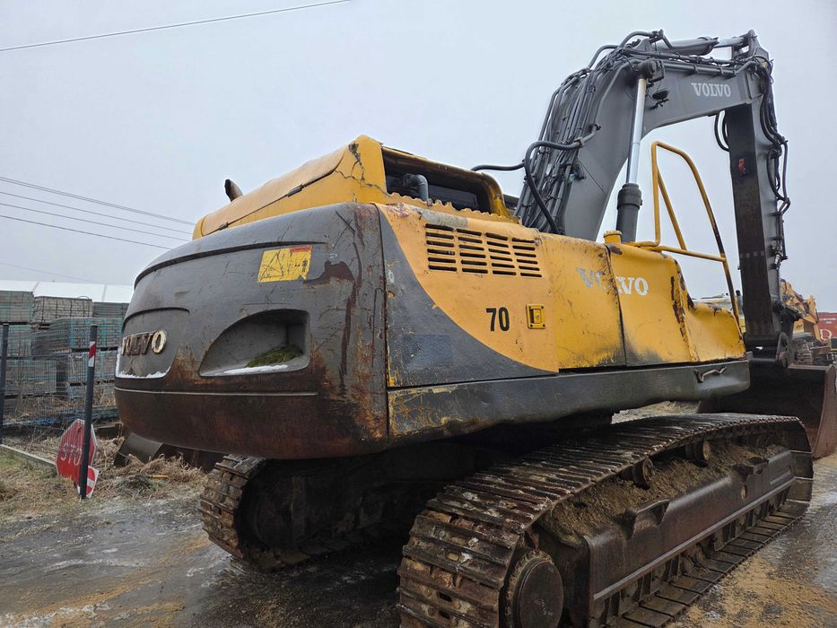koparka Volvo ec 360 blc zwolnica reduktor obrotu wieniec silnik pompa