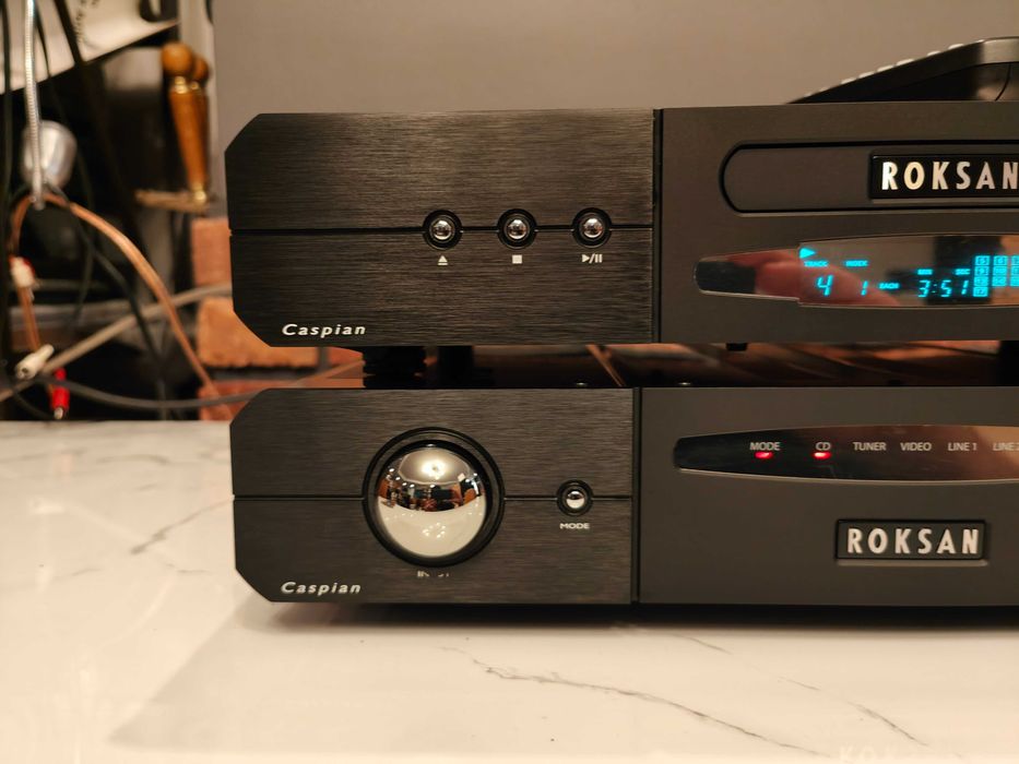 ROKSAN CASPIAN M2 Wzmacniacz + Cd ! Pilot instrukcje ! ENGLAND