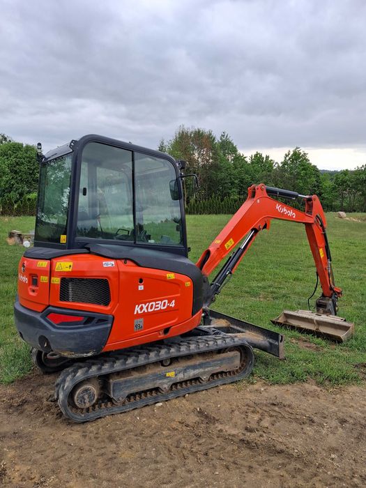 wynajem minikoparki KUBOTA KX030