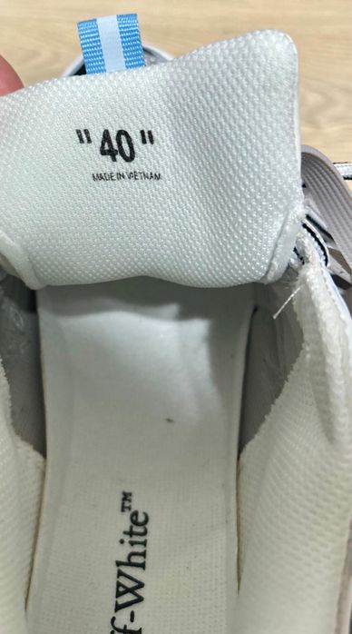 Buty off white rozmiar 40