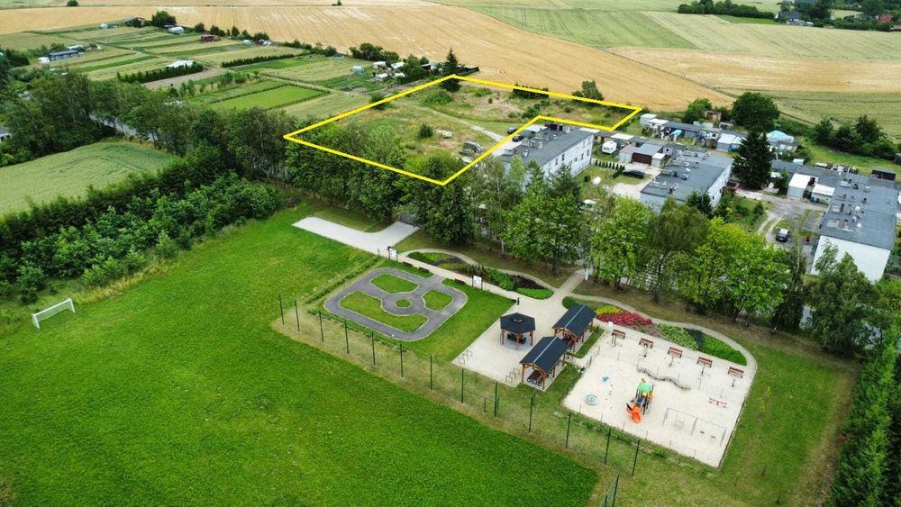 Działka budowlana pod budownictwo wielorodzinne