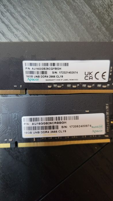 Apacer 2x16 32gb ddr4