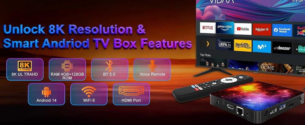 Box multimedia Android TV