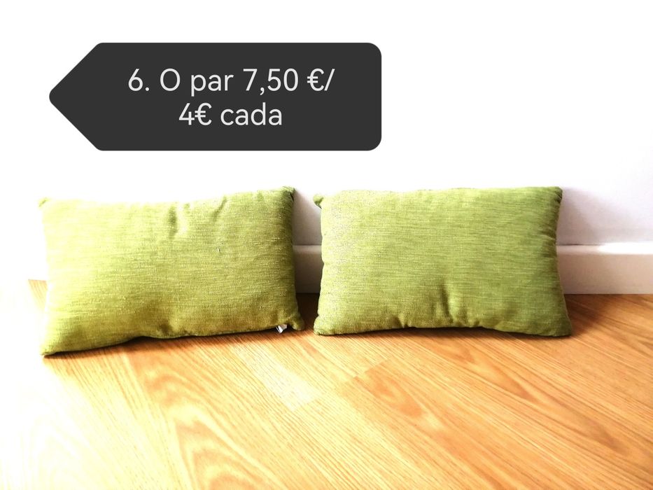 Almofadas decorativas diversas