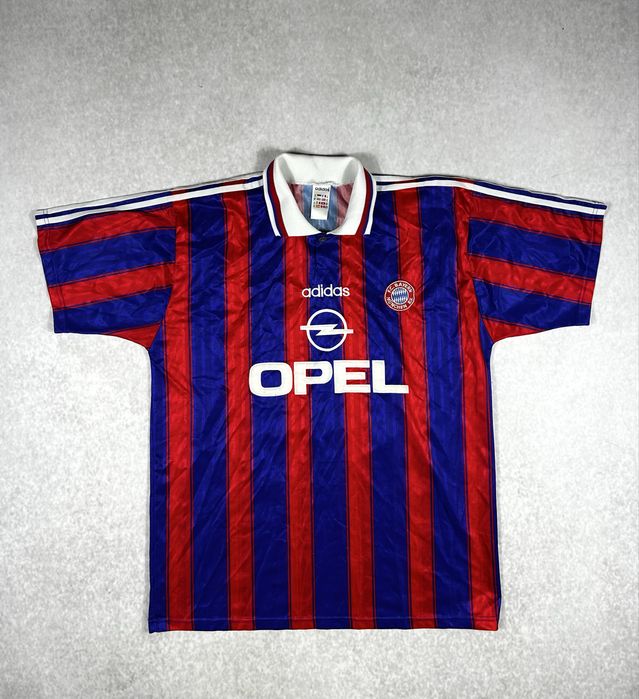 Koszulka klubowa Adidas Fc Bayern Munchen 1995/1997 18 Klinsmann XL Vintage