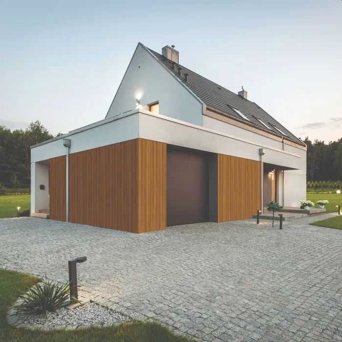 Lamele elewacyjne Tabulo Kosbud pełny system 1m2 Imitacja drewna PCV