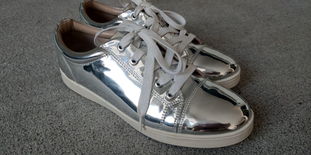 Nowe buty Buffalo lustrzane sneakersy trampki roz. 40