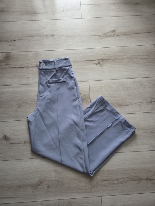 Eleganckie błękitne spodnie Shein XS