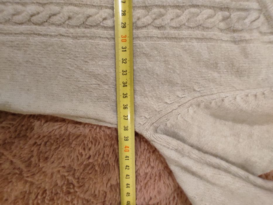 Phuong Mai Długi Sweter 36/38 Angora i Wiskoza