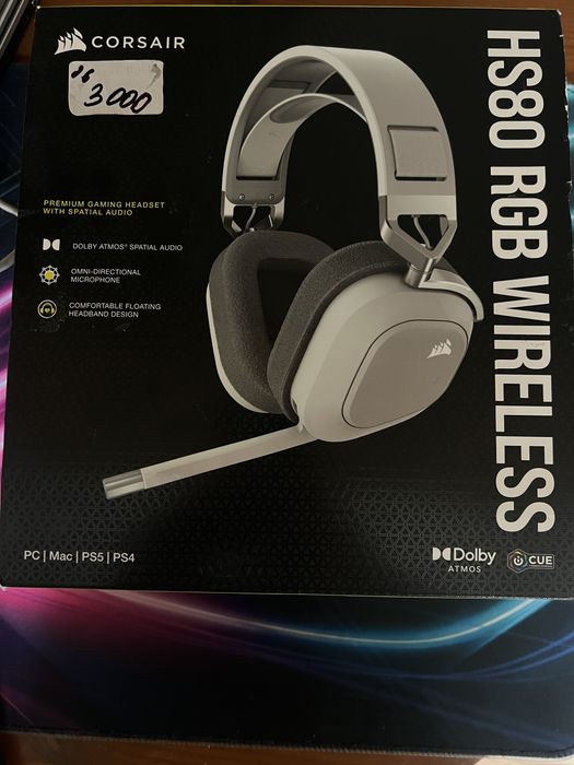 corsair hs80 - купить аудиотехнику - Цена на OLX.ua