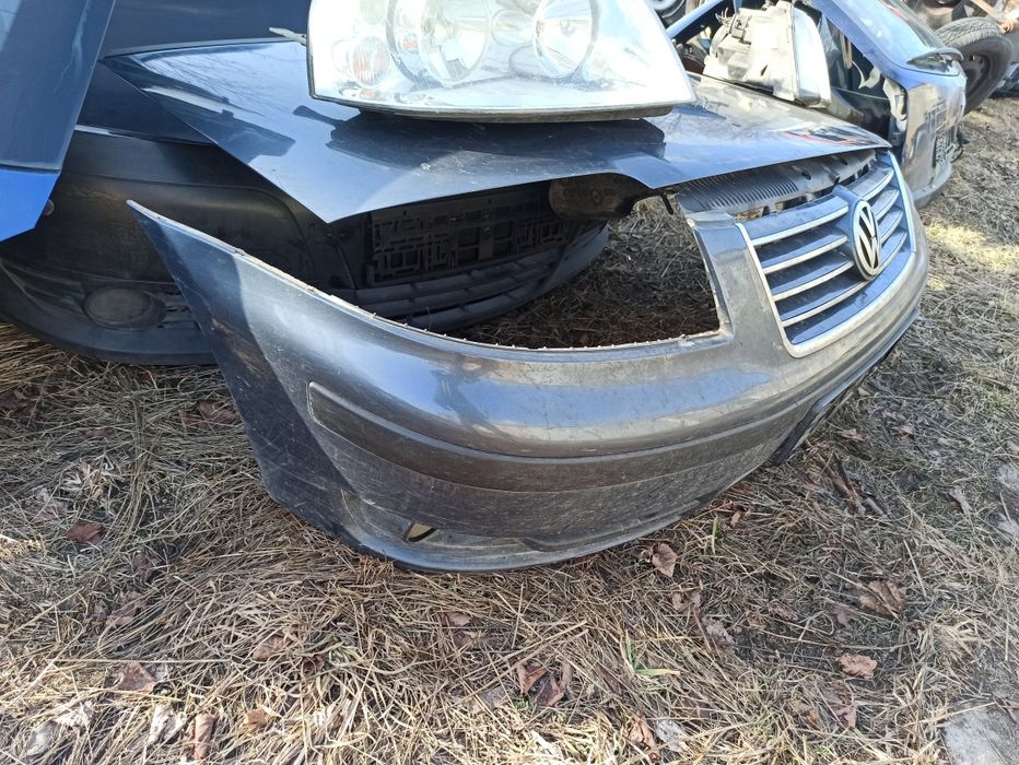 Volkswagen Sharan lift fl zderzak 1 generacji l lampy maska przód
