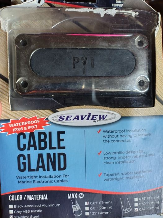 wodoszczelne przejście kablowe Seaview Cable Gland