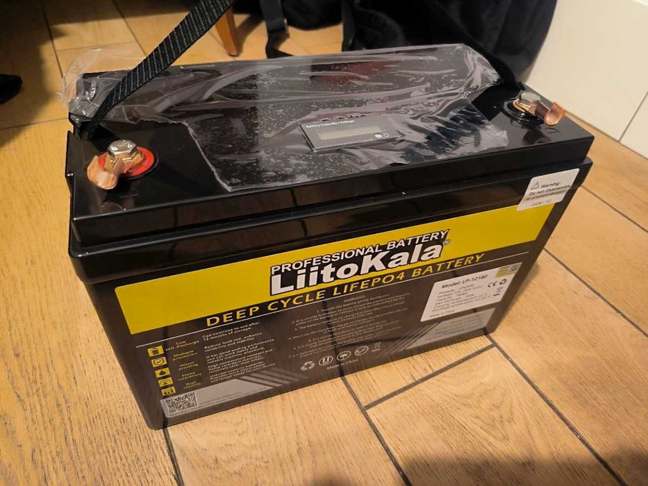akumulator LiitoKala 180A LIFEPO4 bateria Profesjonalna z ładowarką