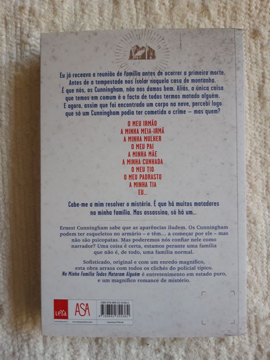 Livro de Benjamin Stevenson: Na Minha Família Todos Mataram Alguém
