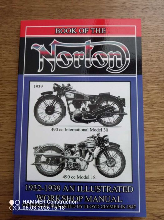 Norton book książka napraw i serwisu motocykla Norton