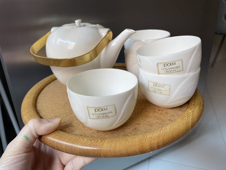 Original Japanese tea set still with label64740822885633122
