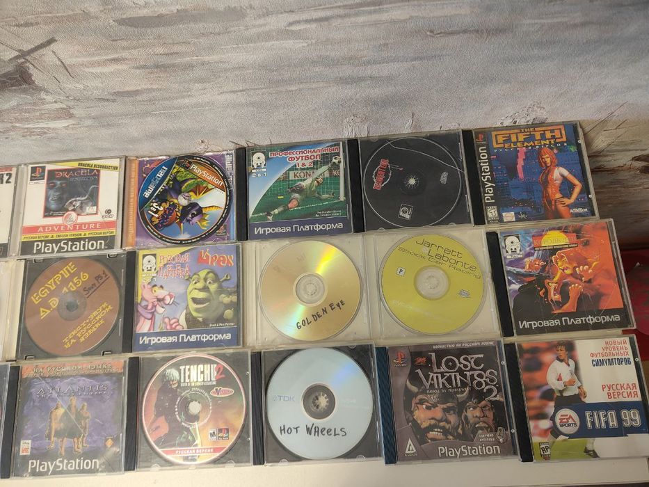 Диски на Sony PlayStation 1, PS 1