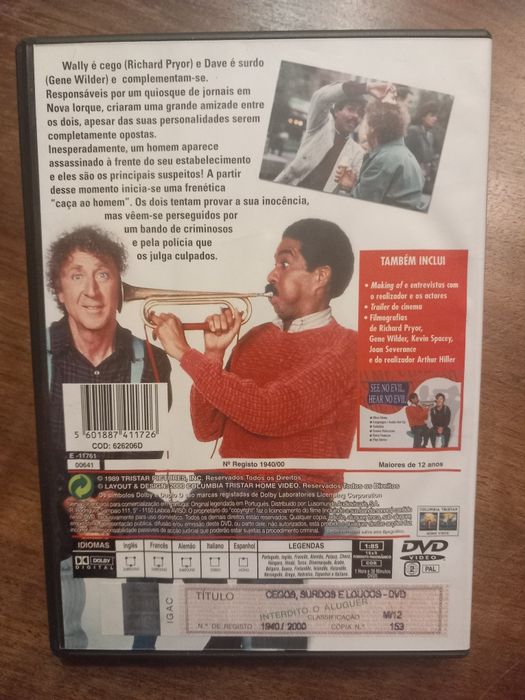 Cegos, Surdos e Loucos (Gene Wilder)