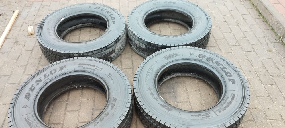 Dunlop 225/75R17.5, 14mm, bezNapraw, Wysyłka, 225/75/17.5