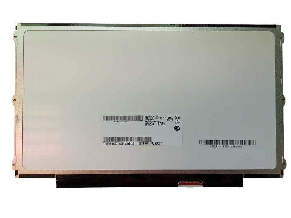 Matryca 12,5" Cali HD LTN125AT01/B125XW01/LP125WH2