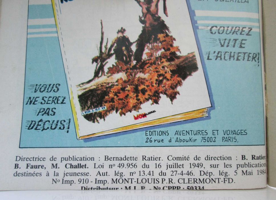 Livro BD Album Bengali (Akim spécial) nº 43 1984