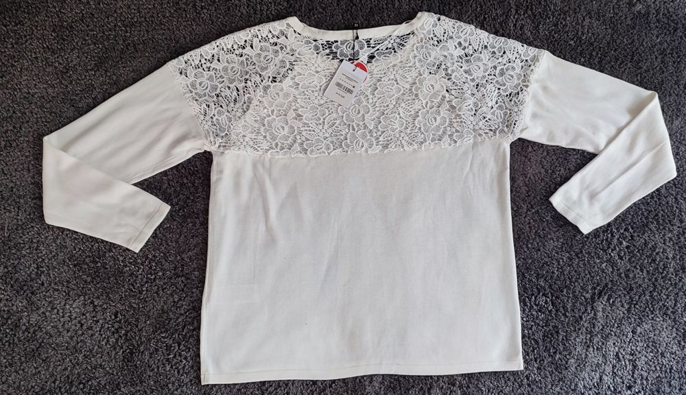 Biały sweter Top Secret