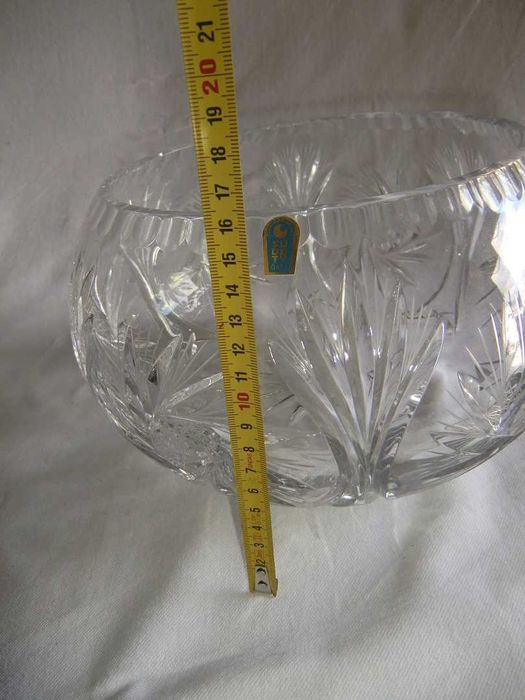Huta Szkła Sudety  Kryształowa Misa