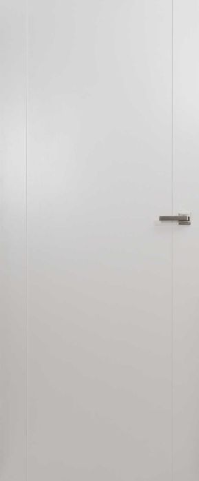 Drzwi wewnętrzne Braga GT 80P białe z ościeżnicą – nowe,