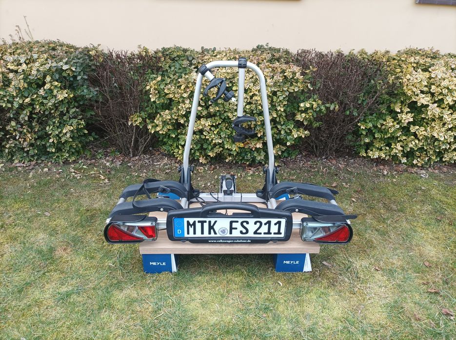 Bagażnik na hak uebler dwa 2 rowery 2