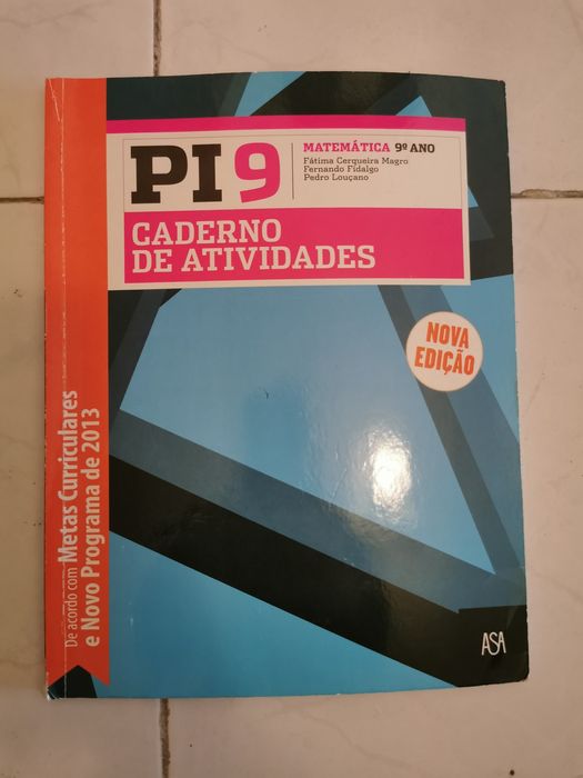 Matemática 9°Ano - Caderno Actividades - PI9