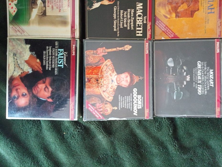 6 Coletâneas 3xCD  Musica Clássica - Selo Philips