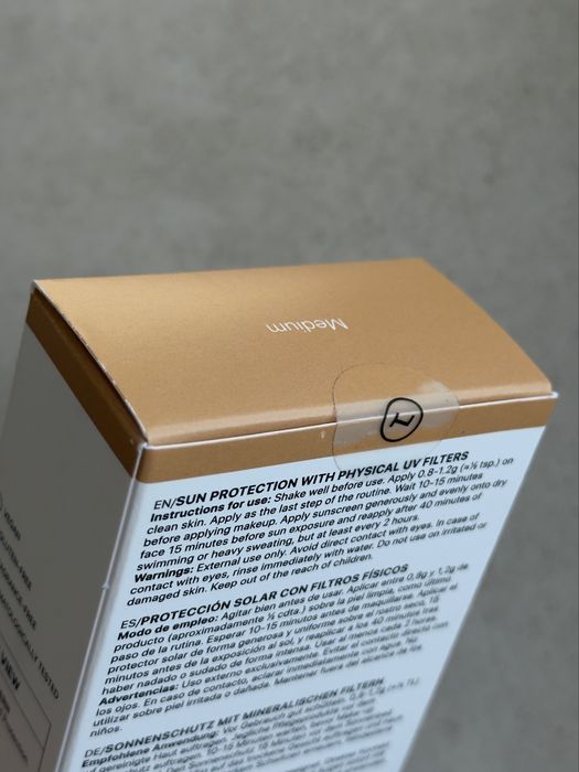 Сонцезахисний крем Transparent Lab Mineral Tinted Sunscreen Medium 100ml