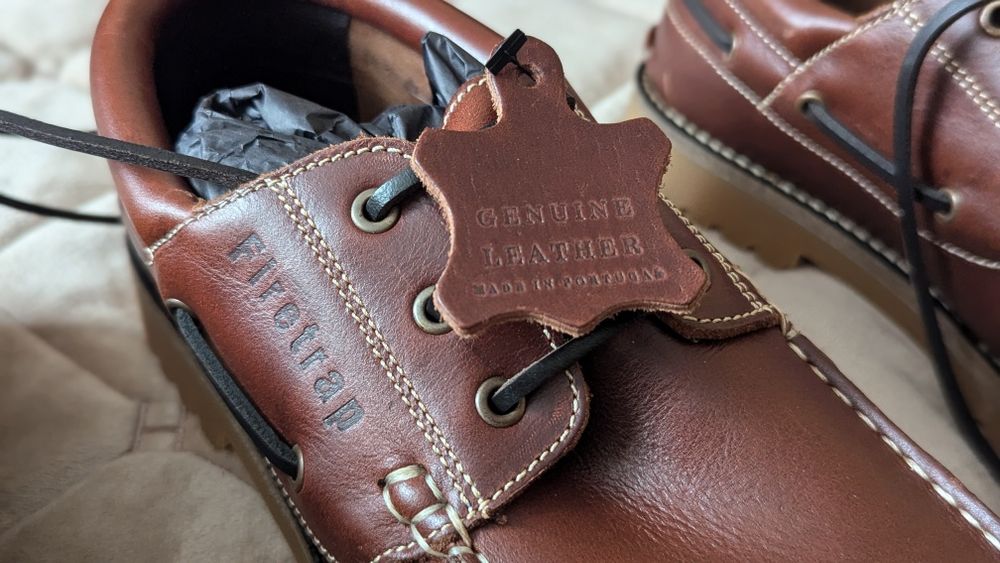 Топсайдери оригінал | Нові шкіряні туфлі | Розмір 42