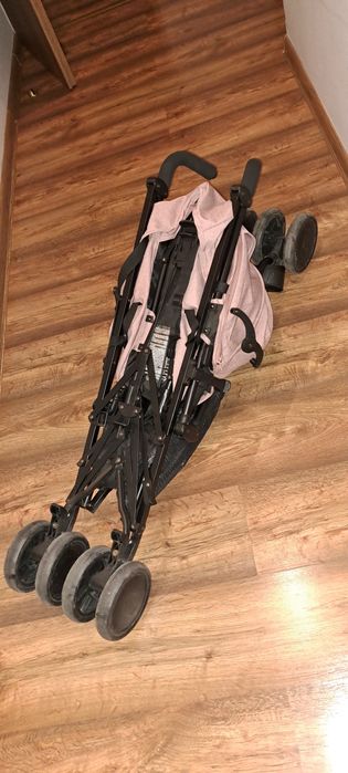 Wózek spacerowy KinderKraft Siesta różowy używany