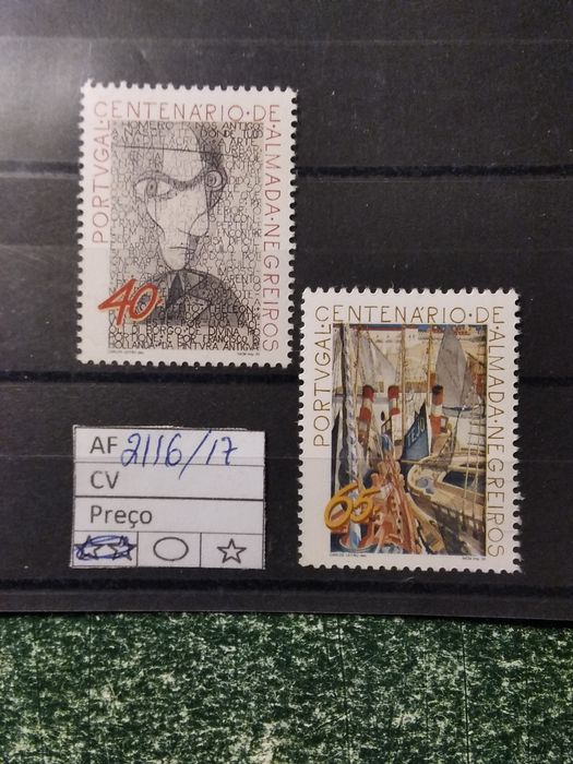 1993 Centenário Do Nascimento De Almeida Negreiros MNH **