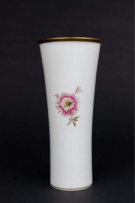 Alka Kunst Königin der Nacht wazon porcelanowy ręcznie malowany