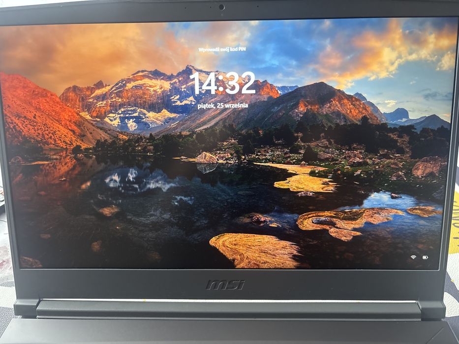 Laptop msi thin 15