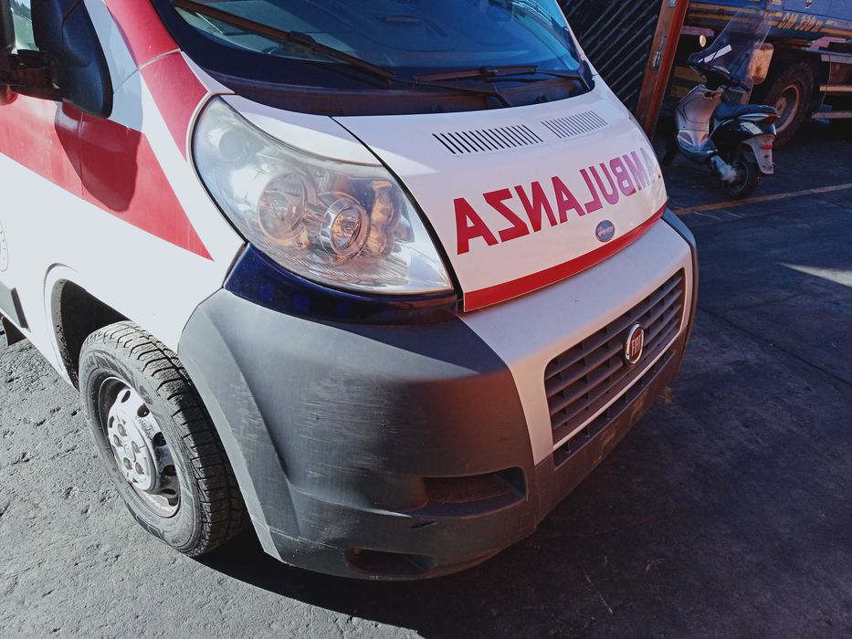 Maska przód błotnik chłodnice belka gril lampy fiat Ducato 2010r 3.0