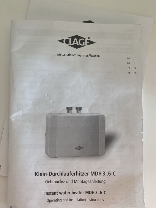 aparelho aquecedor de agua instantaneo