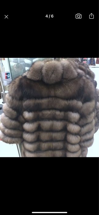 Futro z lisa jak sobole