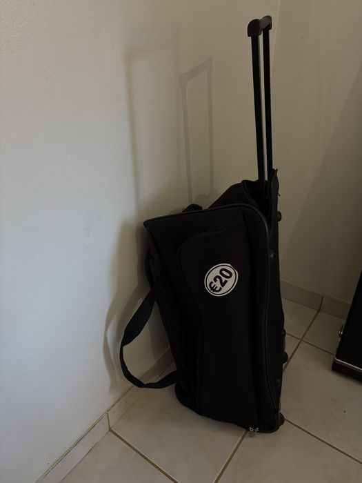 Mala Cilindrica com rodas