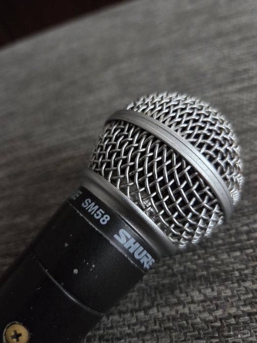 Mikrofon dynamiczny Shure SM58 z wyłącznikiem oryginalny