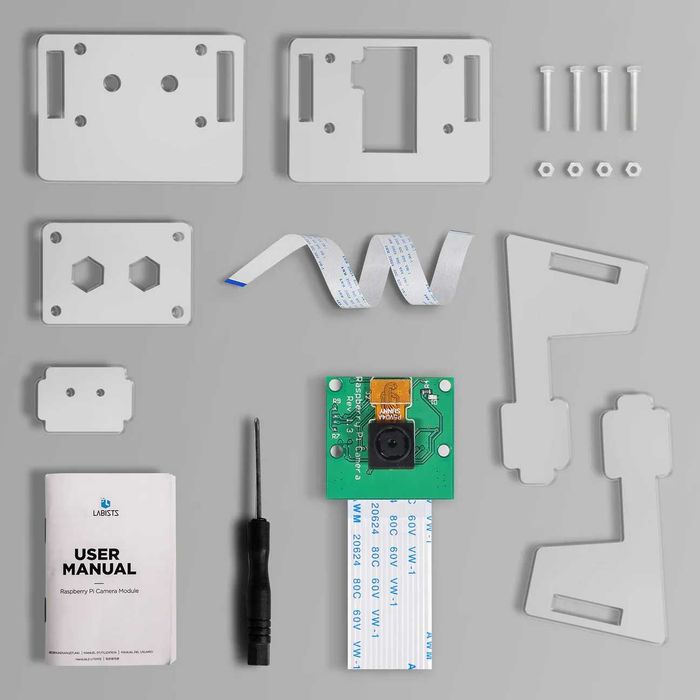 LABISTS B01 Moduł kamery Raspberry Pi 4 3 B+ 2 1 5MP 1080p kamera