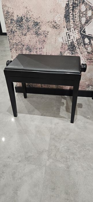 Stołek ława z regulacją siedziska  do pianina fotepianu