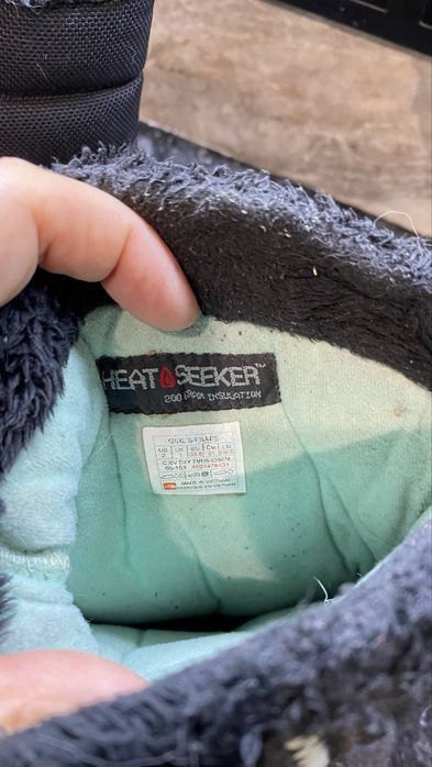 Зимові сапожки ботинки на дівчинку The north face
