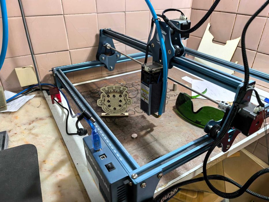 Laser SCULPFUN S9 de 5.5W com oferta do Kit de Air Assist