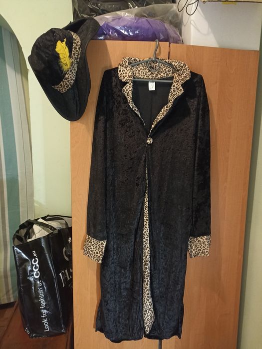 Карнавальний костюм Пиратка велюровый, размер 48-50